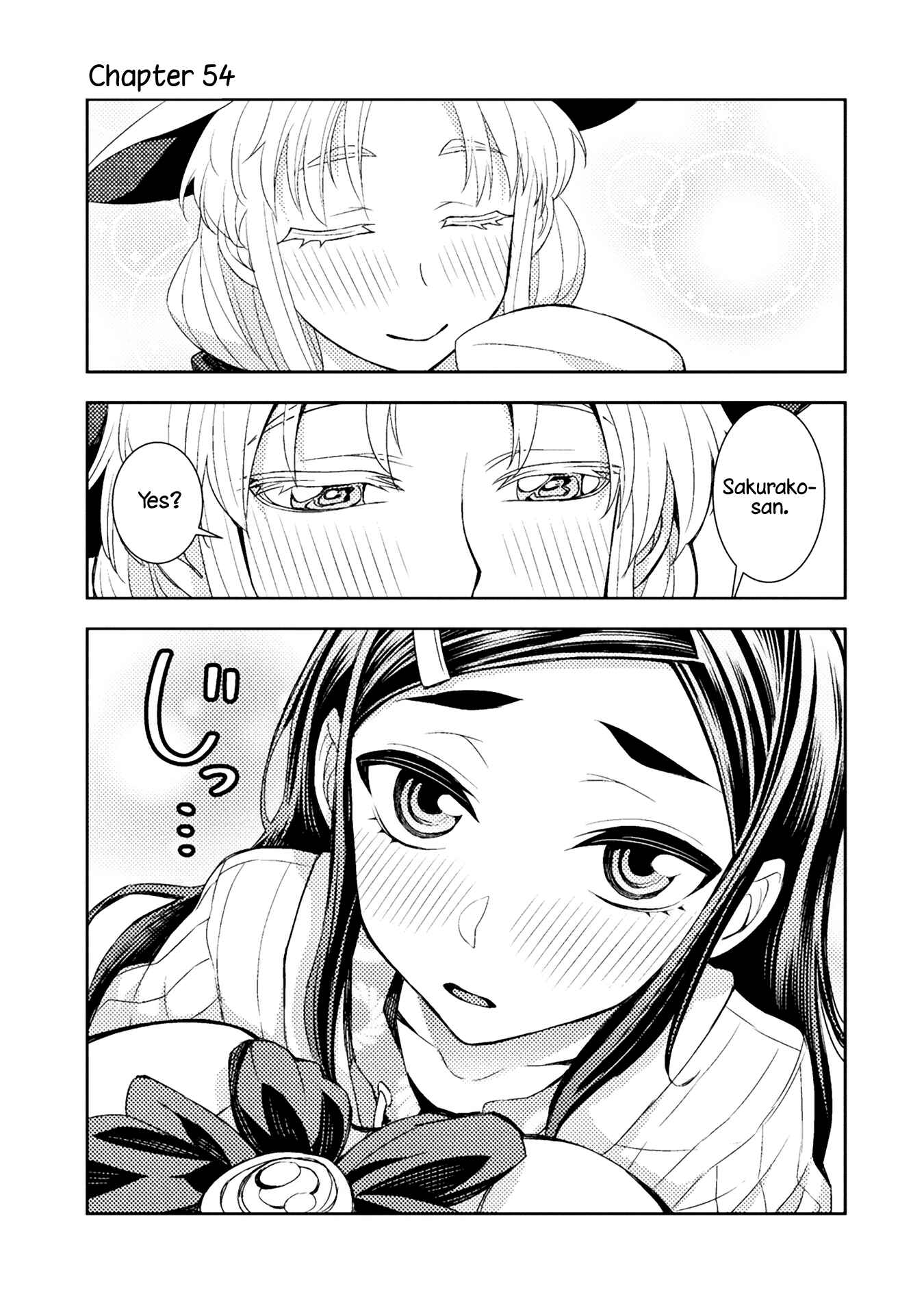 Page 1 Chapter 54 Tadokoro-san