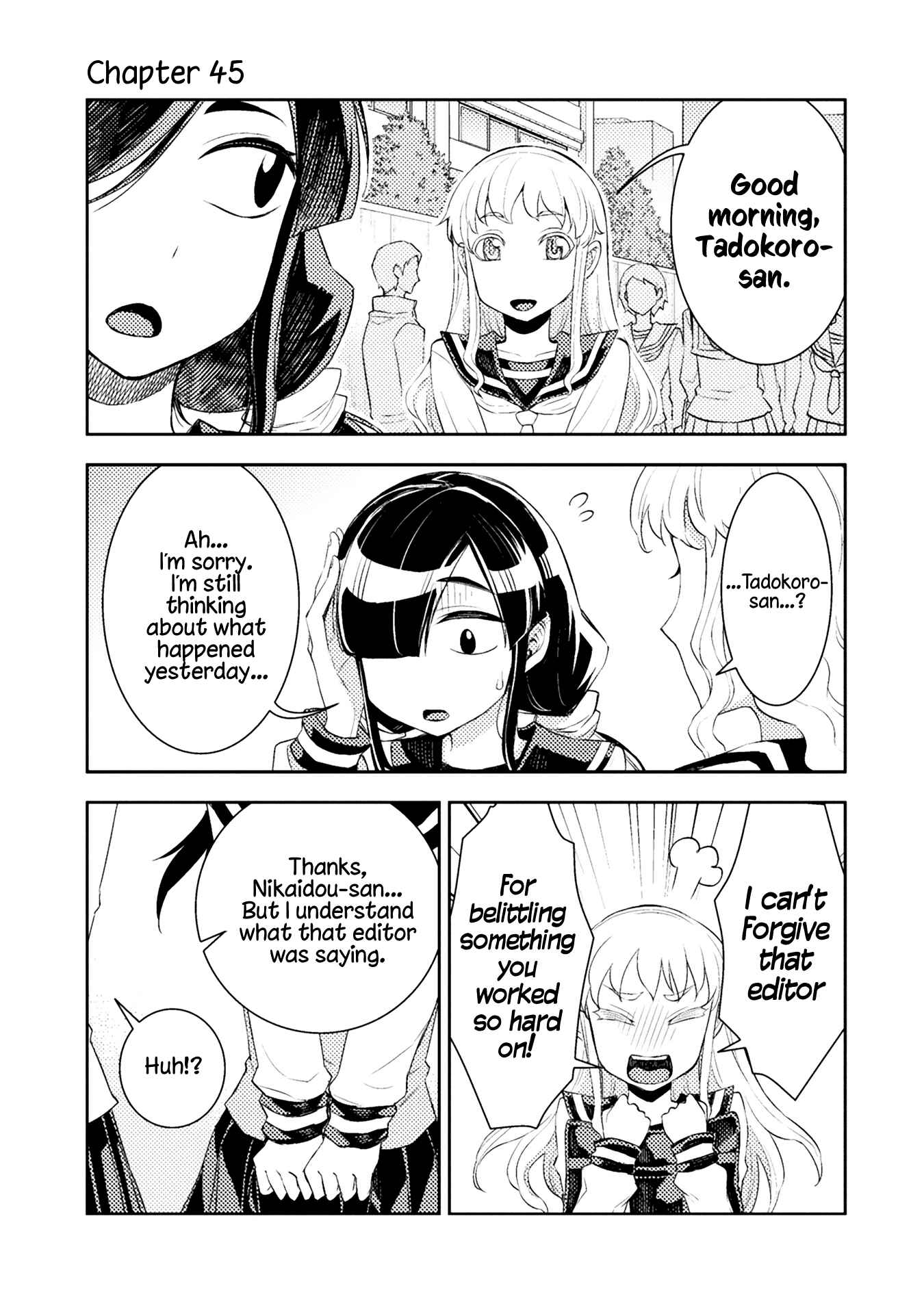 Page 1 Chapter 45 Tadokoro-san