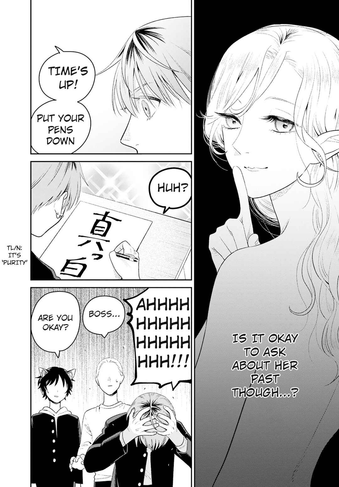 Page 8 Chapter 3 Miboujin Elf no Kanamori-san
