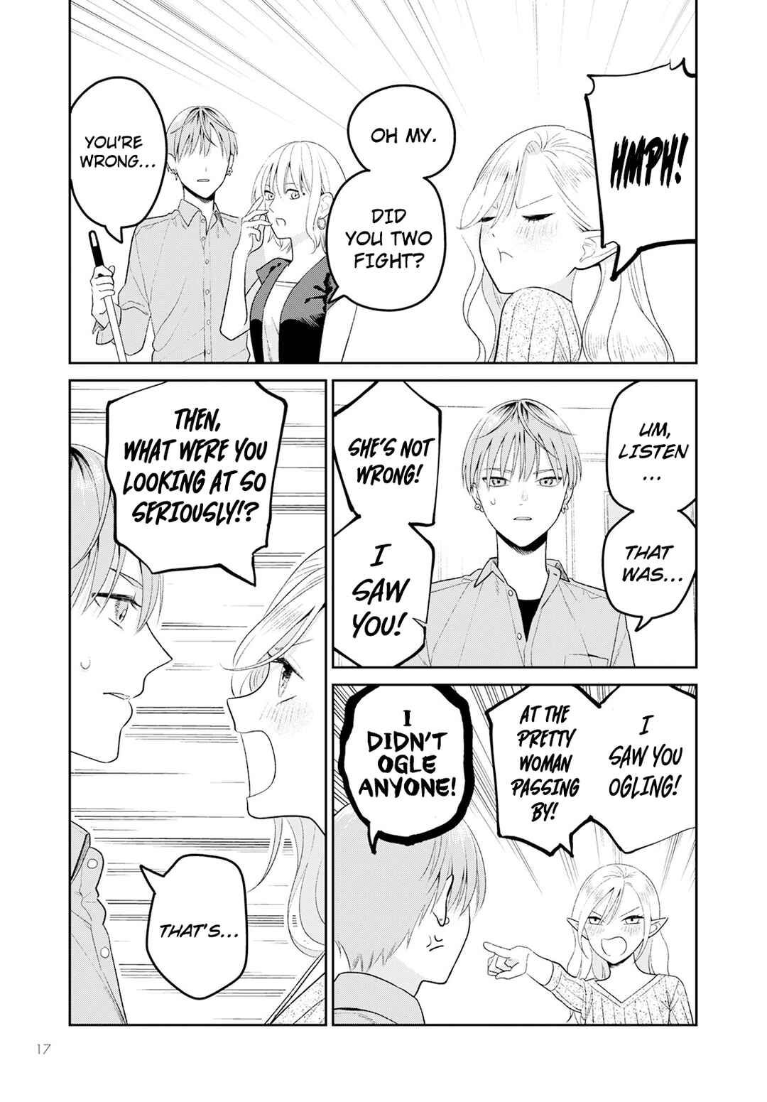 Page 17 Chapter 4 Miboujin Elf no Kanamori-san