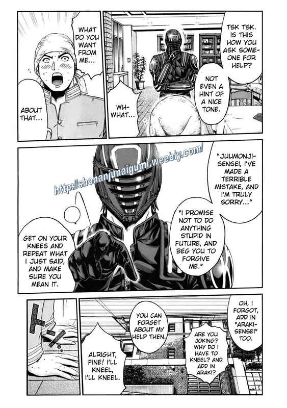 Page 10 Chapter 14 Kamen Teacher BLACK