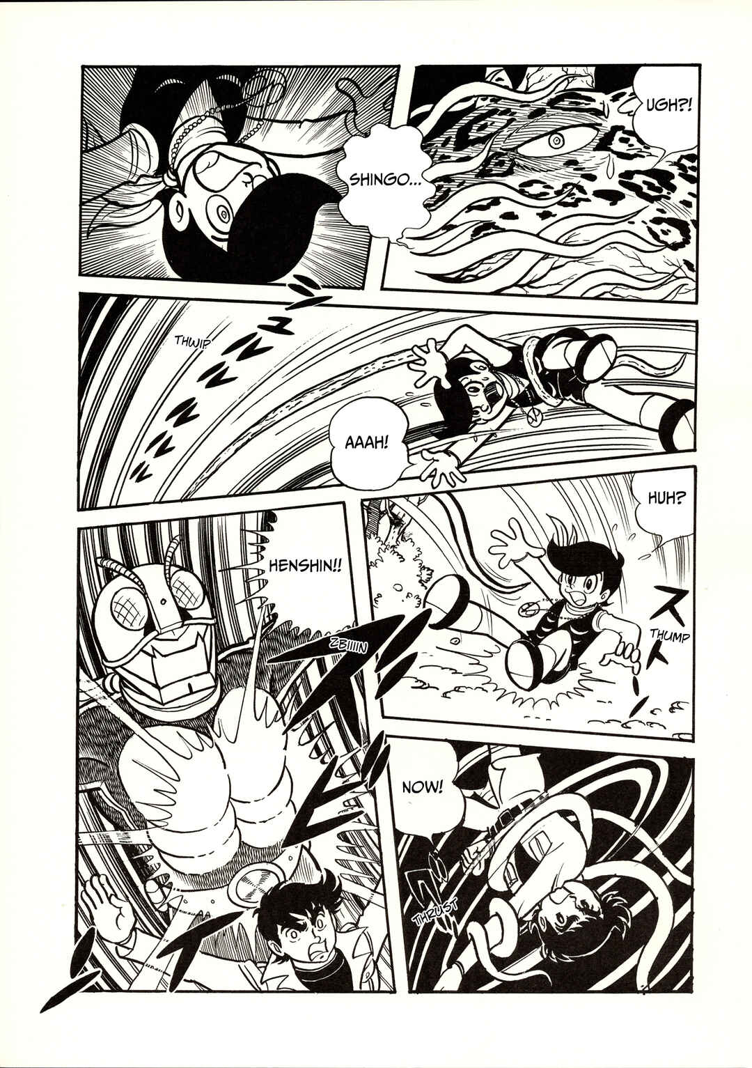 Page 12 Chapter 13 Kamen Rider (Televi Magazine Version)