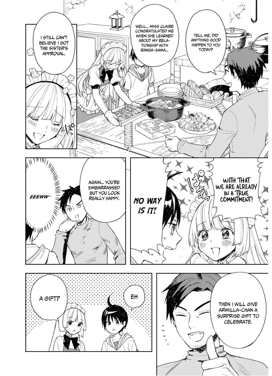 Page 11 Chapter 3.1 Shitennou Sai Jakudatta Ore. Tensei Shitanode Heionna Seikatsu wo Nozomu