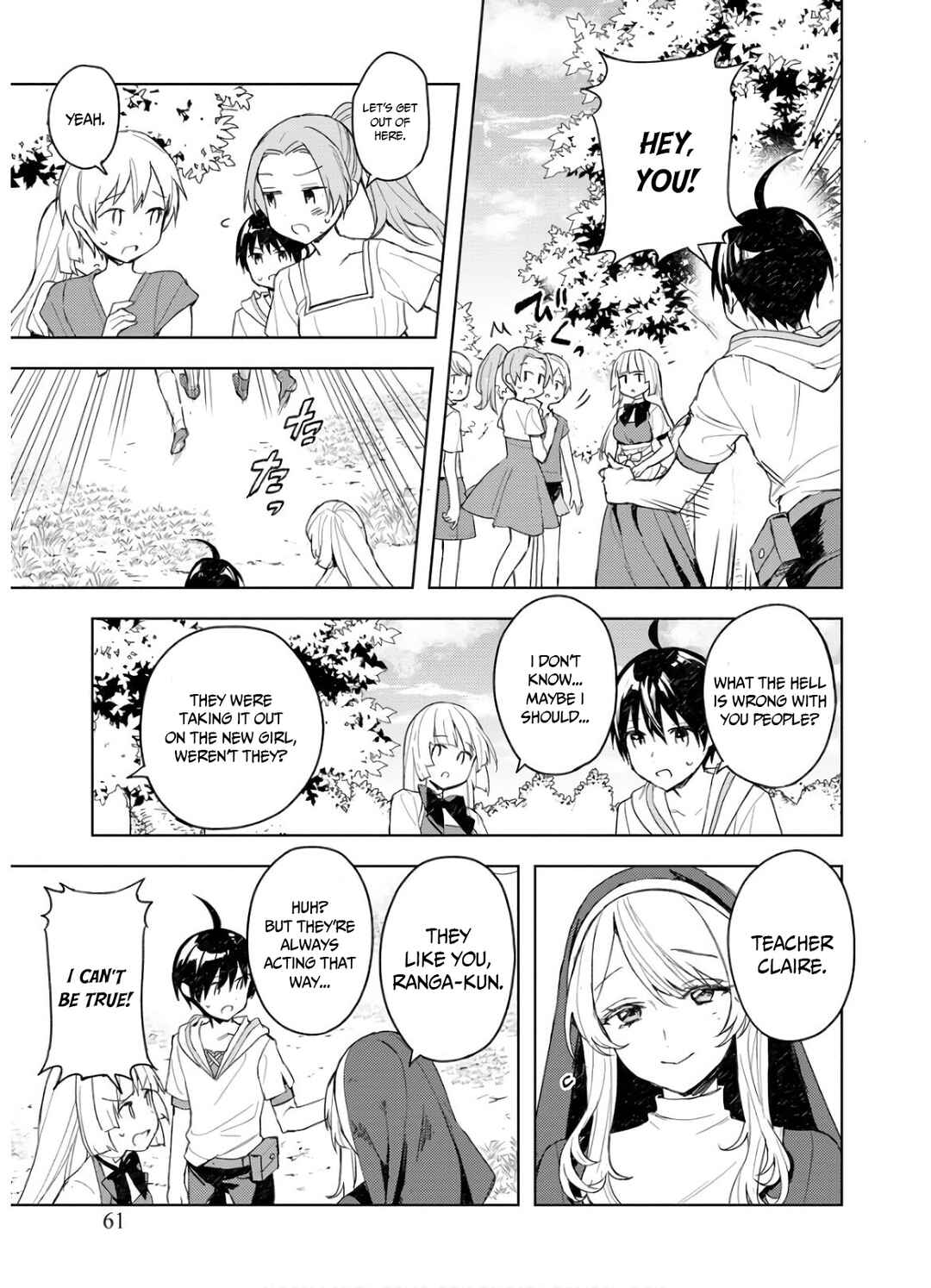 Page 8 Chapter 3.1 Shitennou Sai Jakudatta Ore. Tensei Shitanode Heionna Seikatsu wo Nozomu