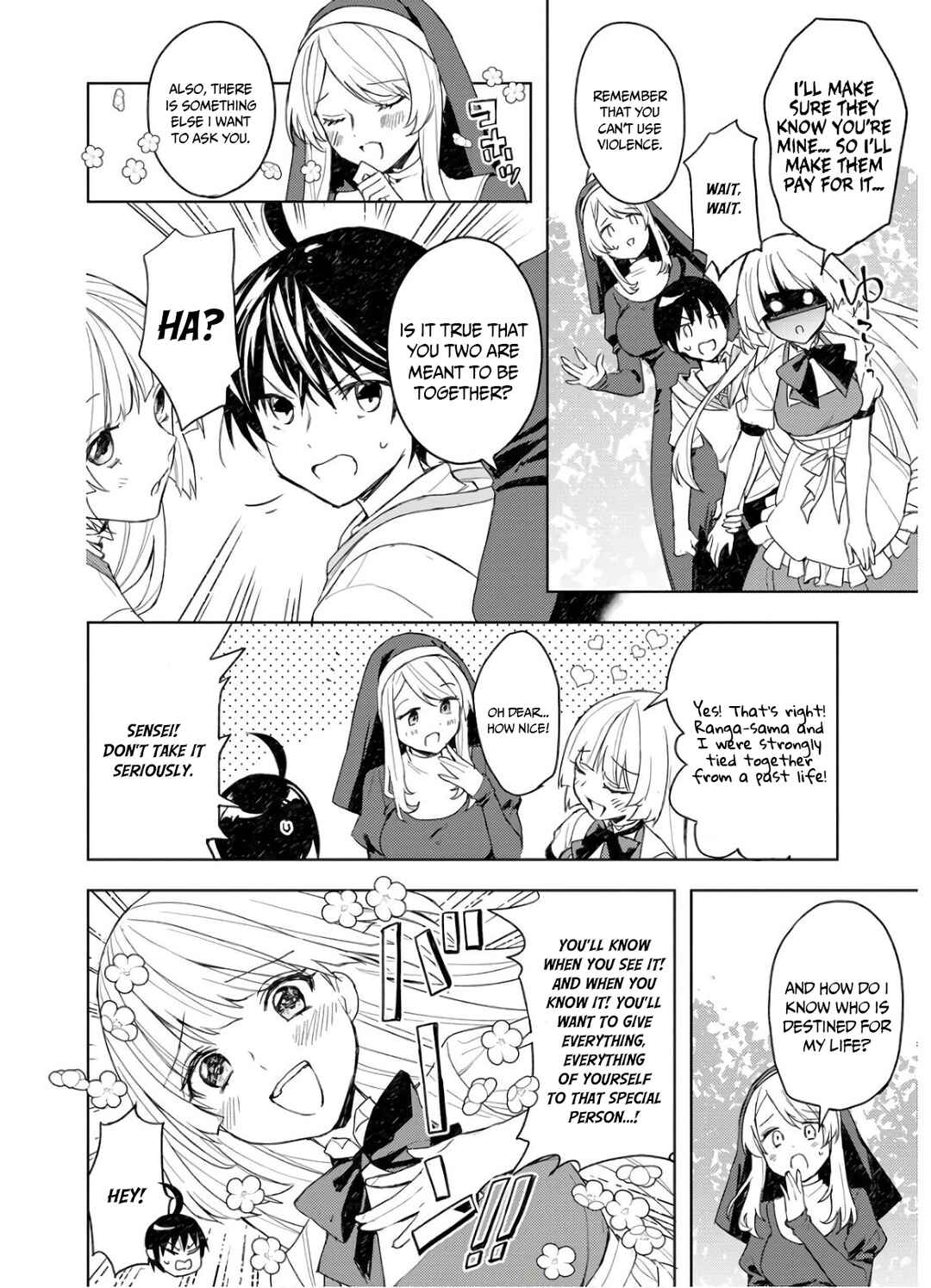 Page 9 Chapter 3.1 Shitennou Sai Jakudatta Ore. Tensei Shitanode Heionna Seikatsu wo Nozomu