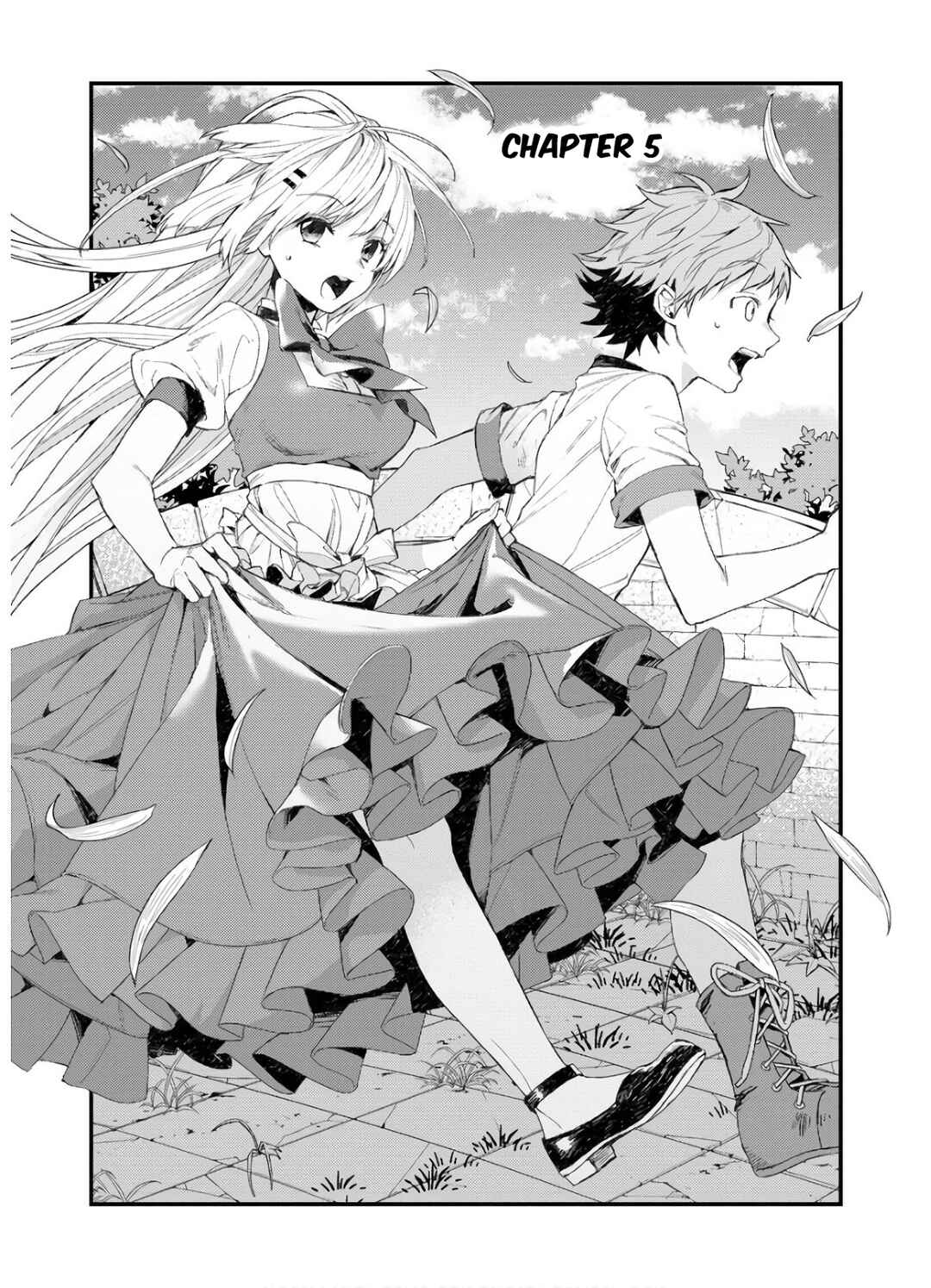 Page 1 Chapter 5 Shitennou Sai Jakudatta Ore. Tensei Shitanode Heionna Seikatsu wo Nozomu