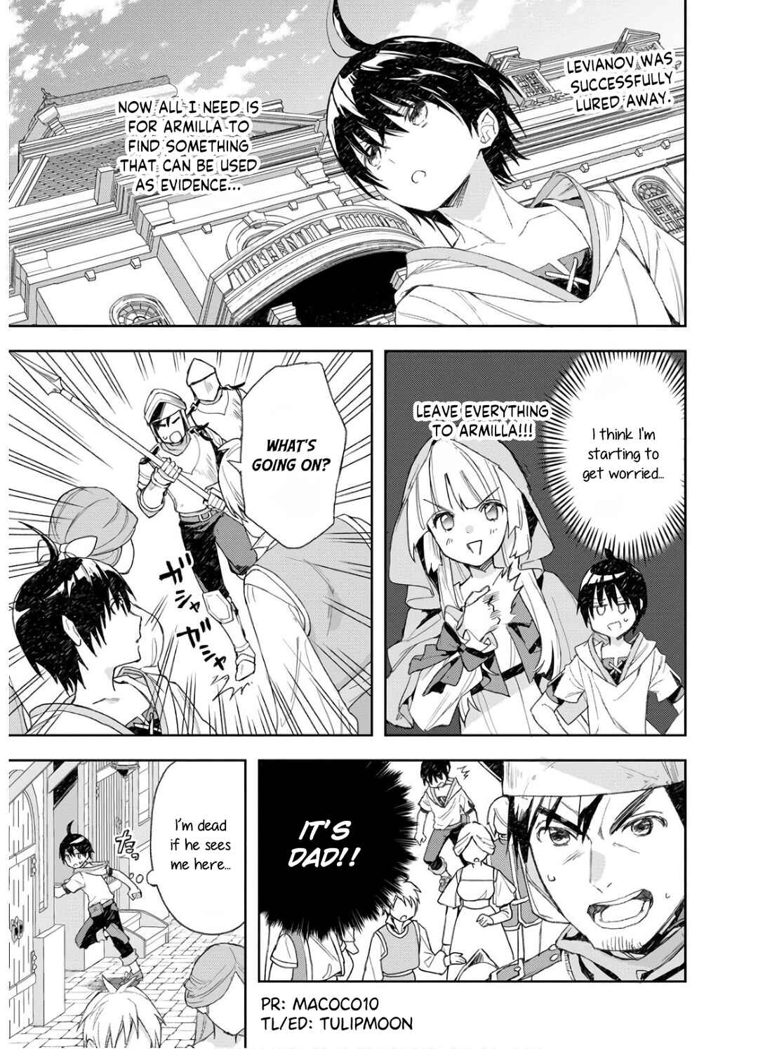 Page 23 Chapter 5 Shitennou Sai Jakudatta Ore. Tensei Shitanode Heionna Seikatsu wo Nozomu