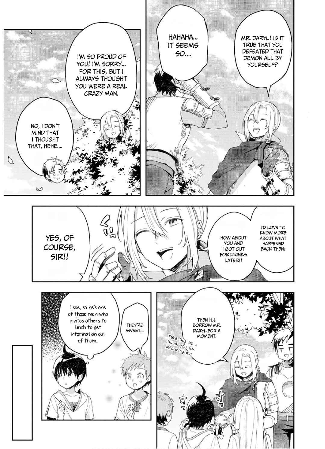 Page 9 Chapter 5 Shitennou Sai Jakudatta Ore. Tensei Shitanode Heionna Seikatsu wo Nozomu