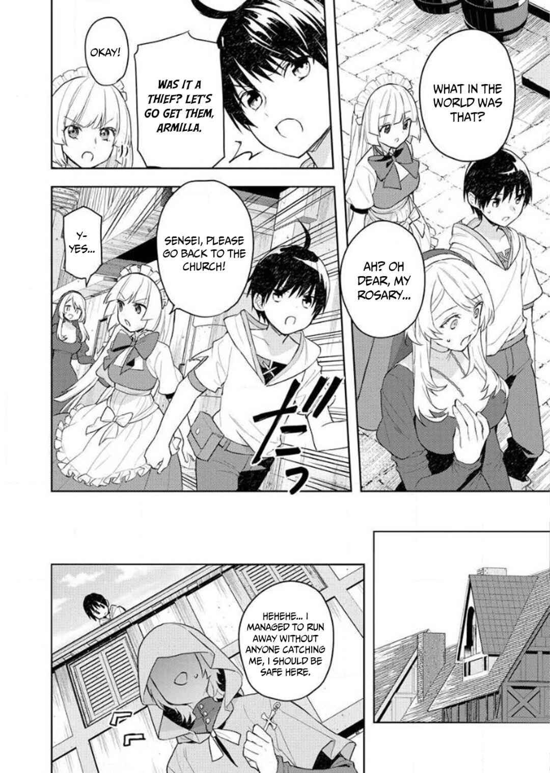 Page 24 Chapter 9 Shitennou Sai Jakudatta Ore. Tensei Shitanode Heionna Seikatsu wo Nozomu
