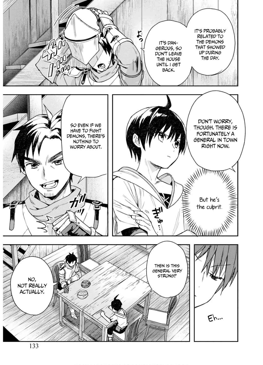 Page 9 Chapter 6 Shitennou Sai Jakudatta Ore. Tensei Shitanode Heionna Seikatsu wo Nozomu