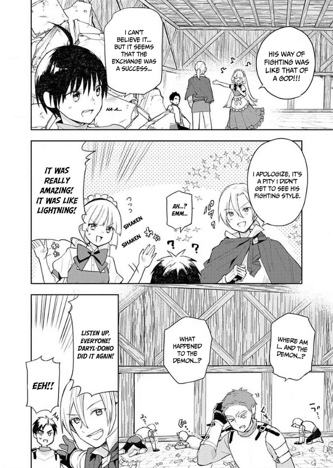 Page 22 Chapter 8 Shitennou Sai Jakudatta Ore. Tensei Shitanode Heionna Seikatsu wo Nozomu