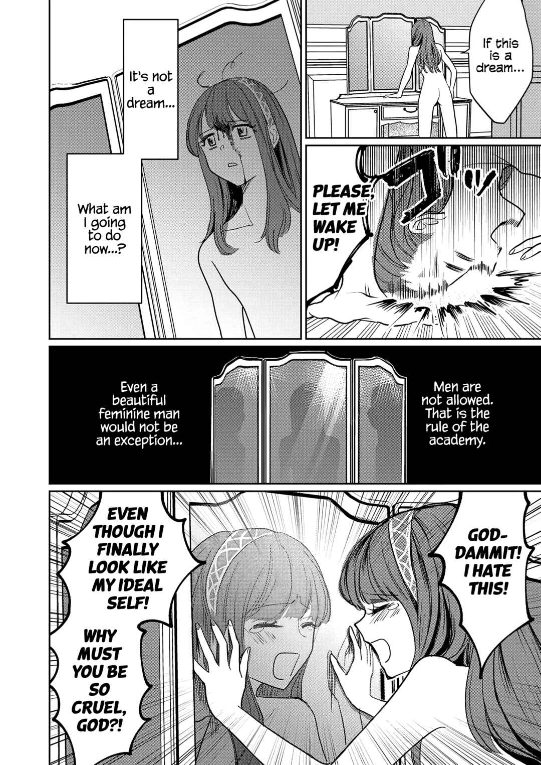 Page 19 Chapter 1 Yurige no Heroine ni Tensei Shita Ore, Nazeka Are ga Haeta Mama desu