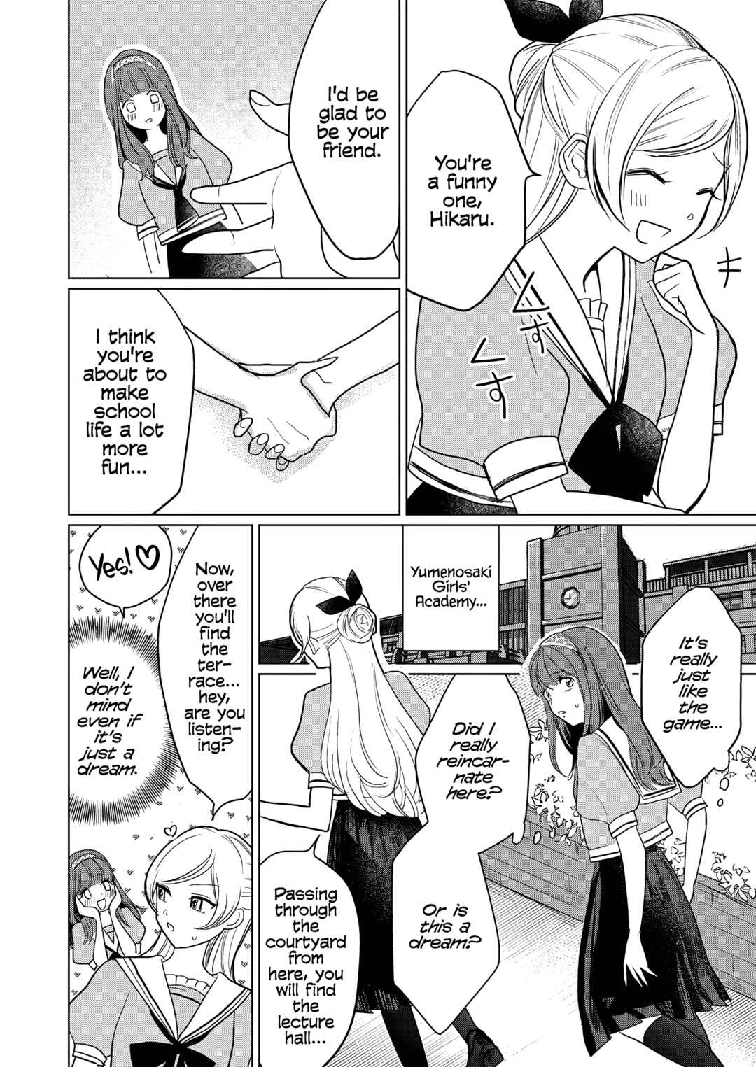 Page 9 Chapter 1 Yurige no Heroine ni Tensei Shita Ore, Nazeka Are ga Haeta Mama desu