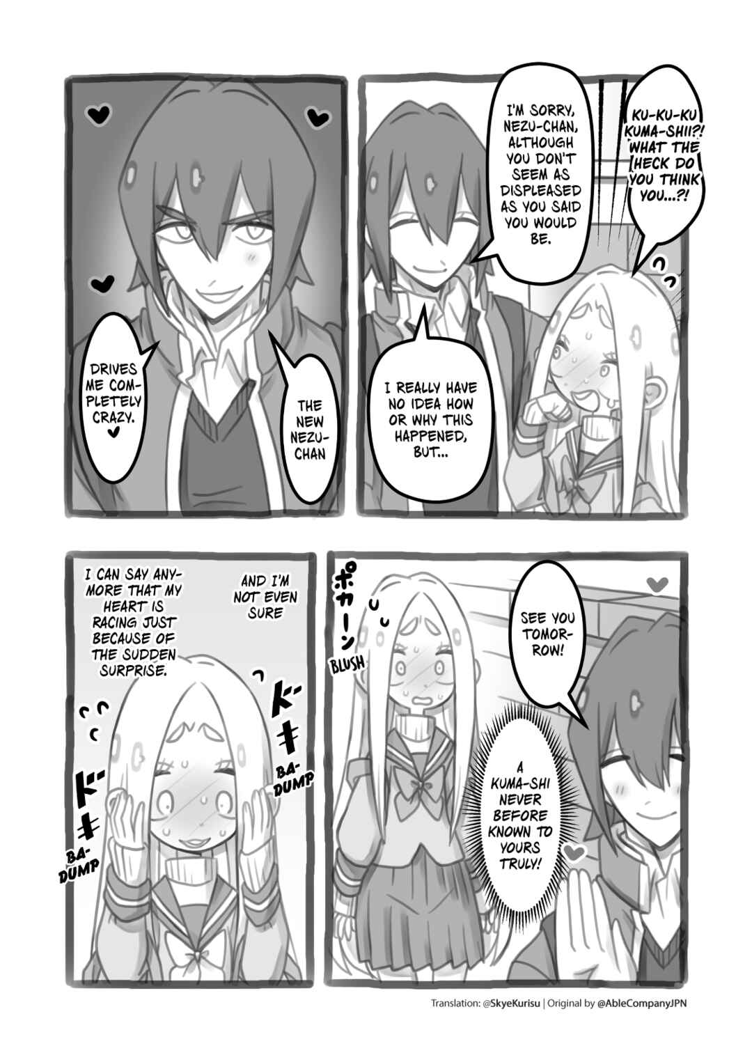 Page 4 Chapter 1 I Can’t Believe Yours Truly Turned Into a Girl.
