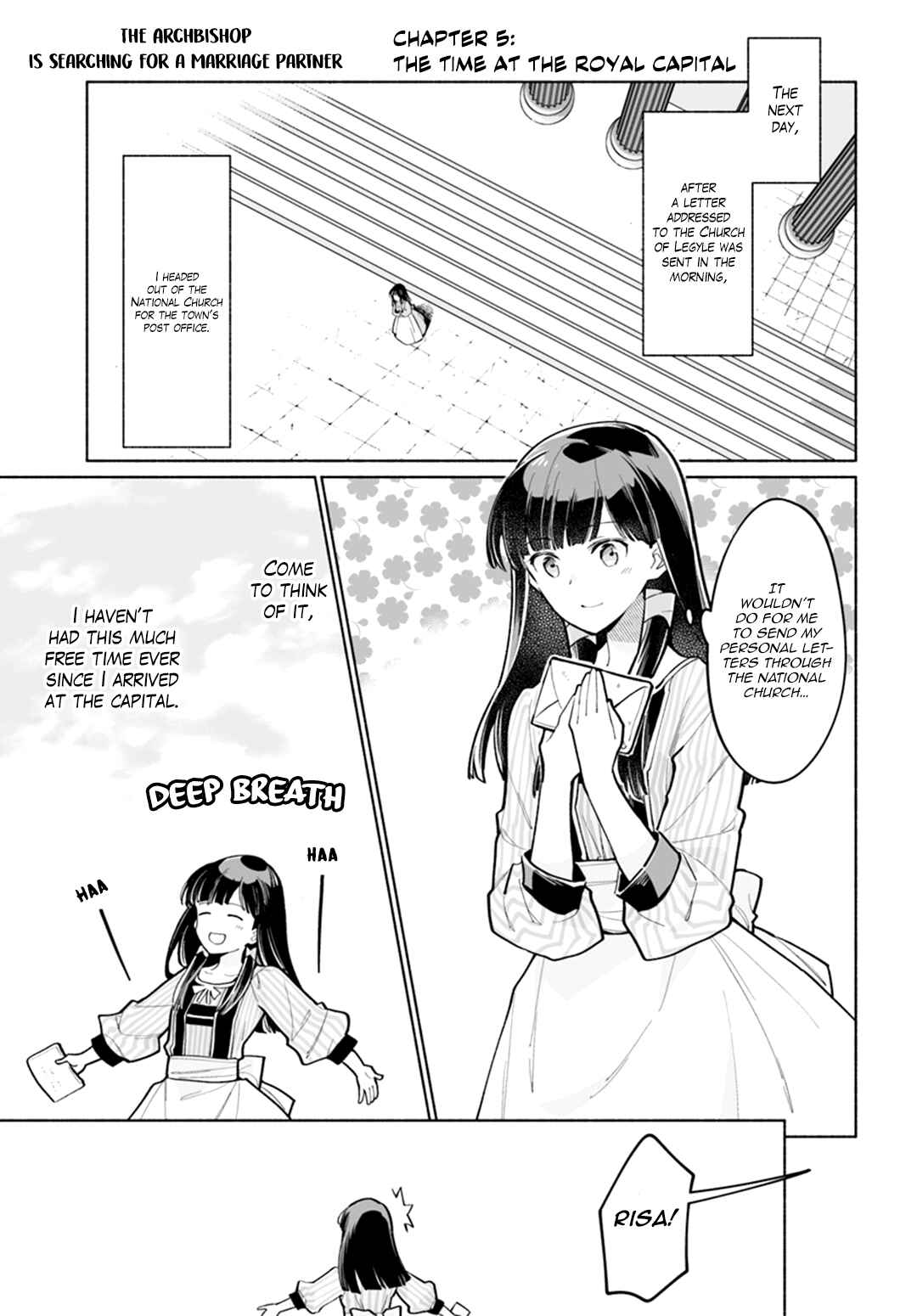 Page 2 Chapter 5 The Archbishop Is Searching for a Marriage Partner