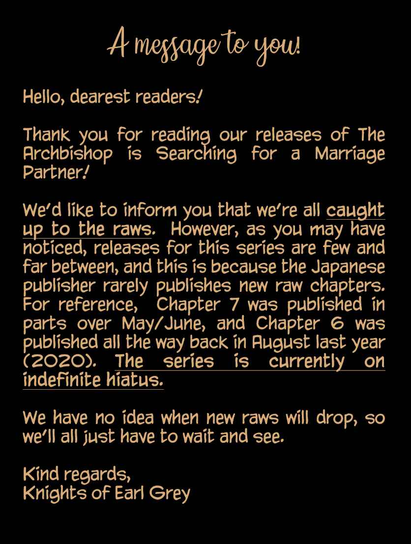 Page 34 Chapter 7 The Archbishop Is Searching for a Marriage Partner