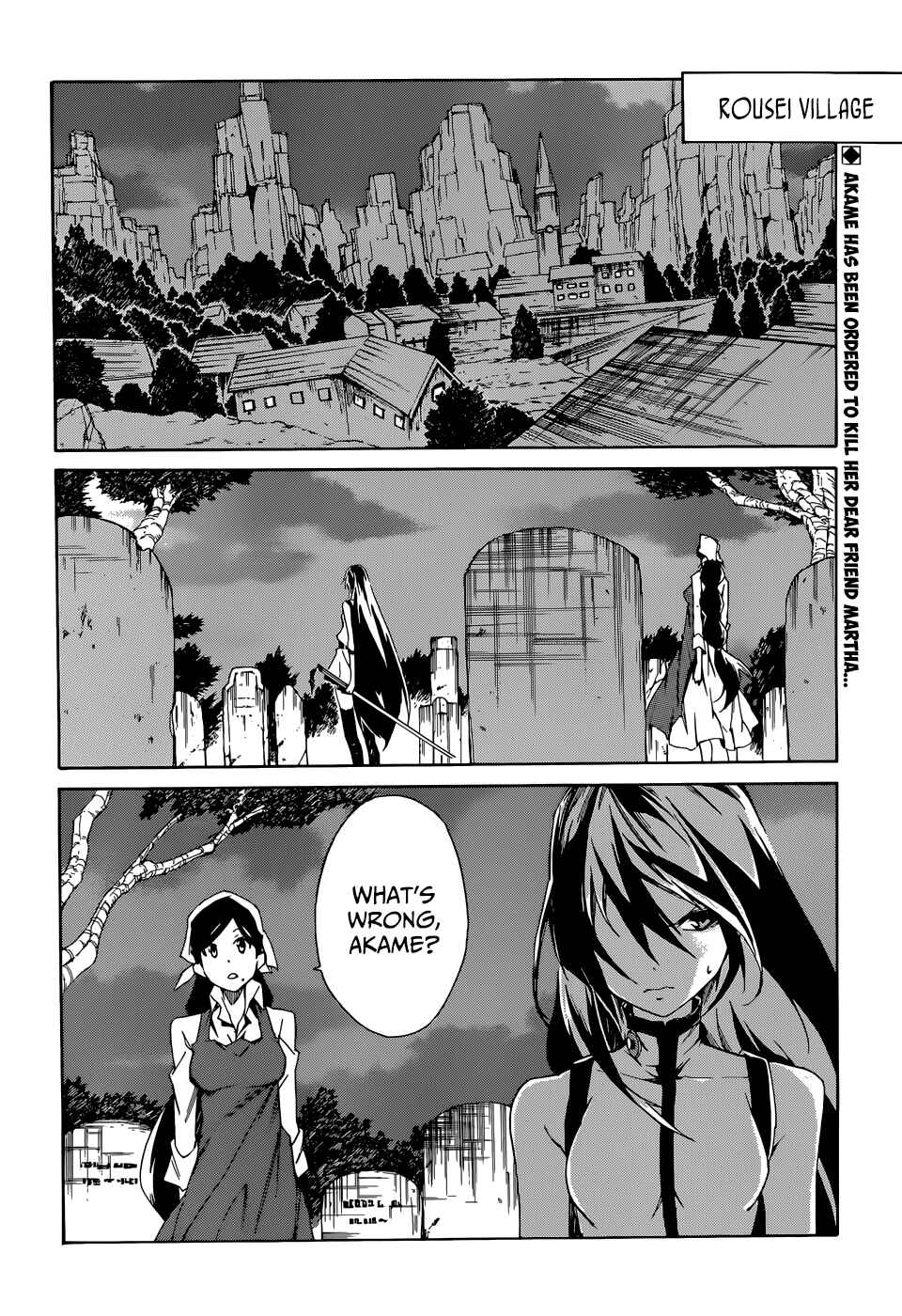 Page 3 Chapter 4 Akame ga KILL! Zero