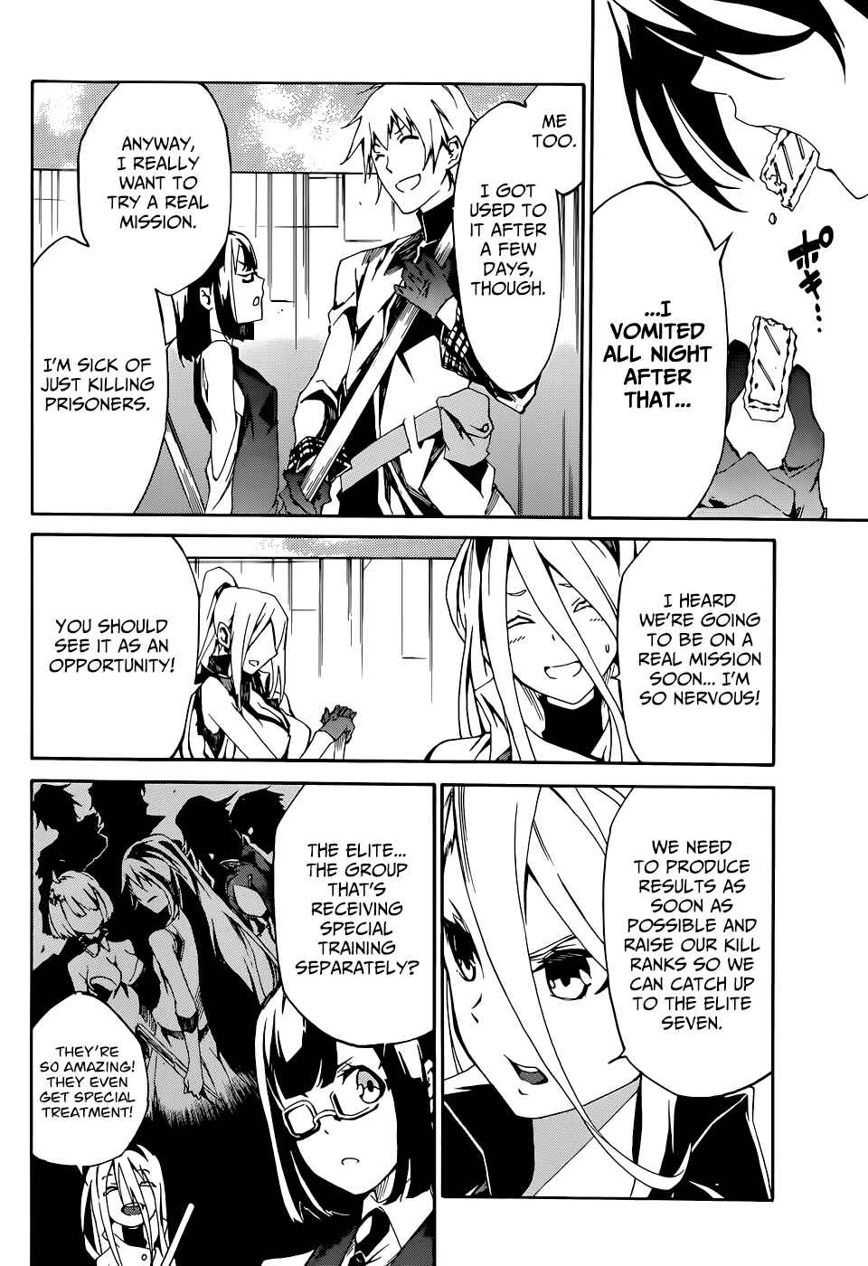 Page 12 Chapter 5 Akame ga KILL! Zero