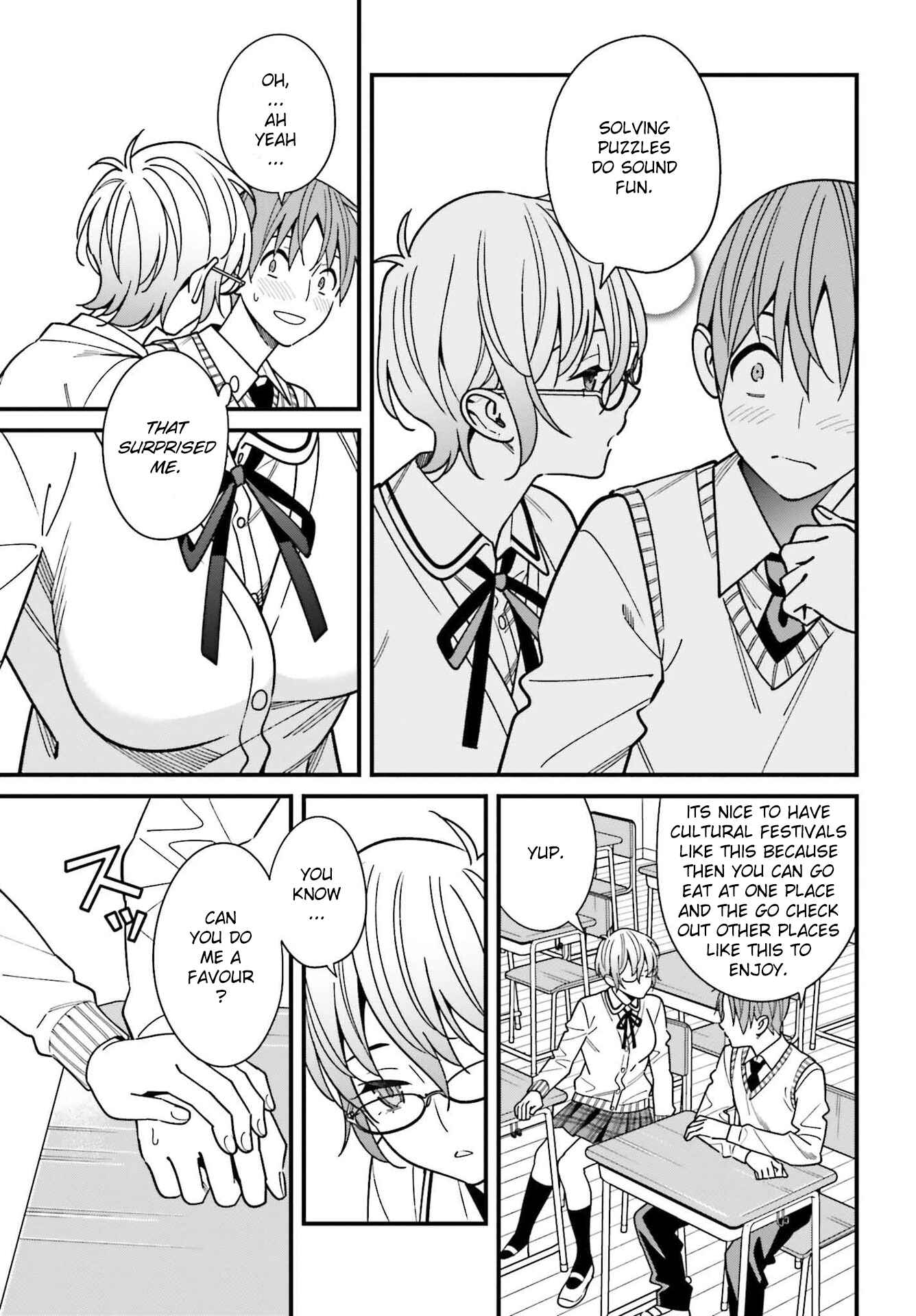 Page 13 Chapter 34 Hirasaka Hinako ga Ero Kawaii koto wo Ore dake ga Shitteiru