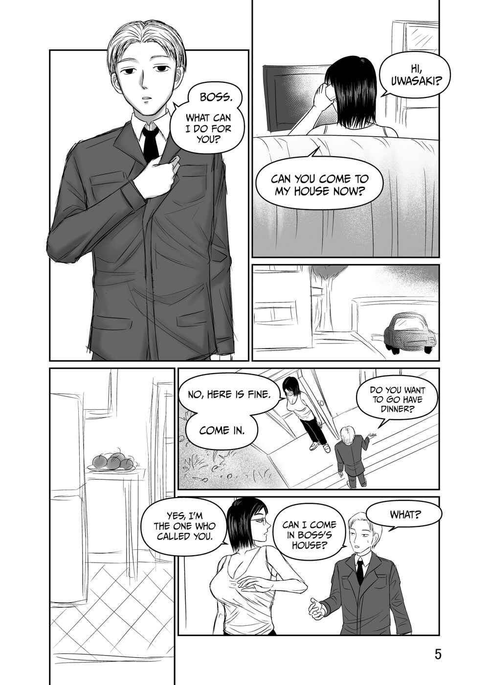 Page 6 Chapter 1 The Curiosity of Death Mask