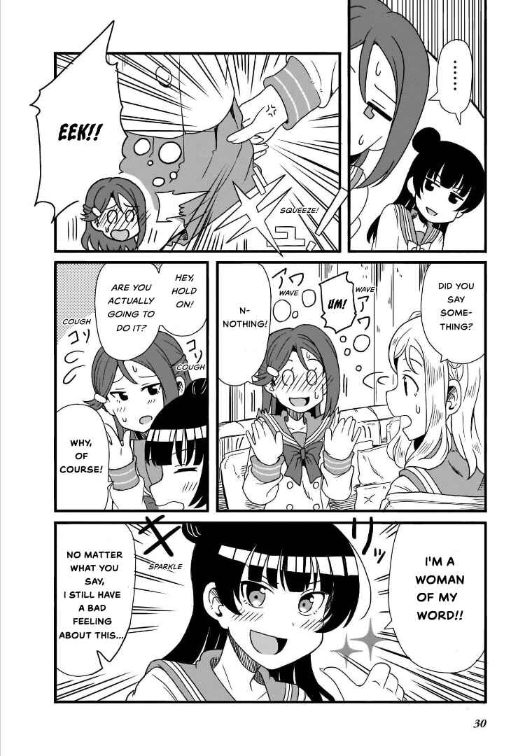 Page 4 Chapter 3 Love Live! Sunshine!!: Guilty Kiss Comic Anthology