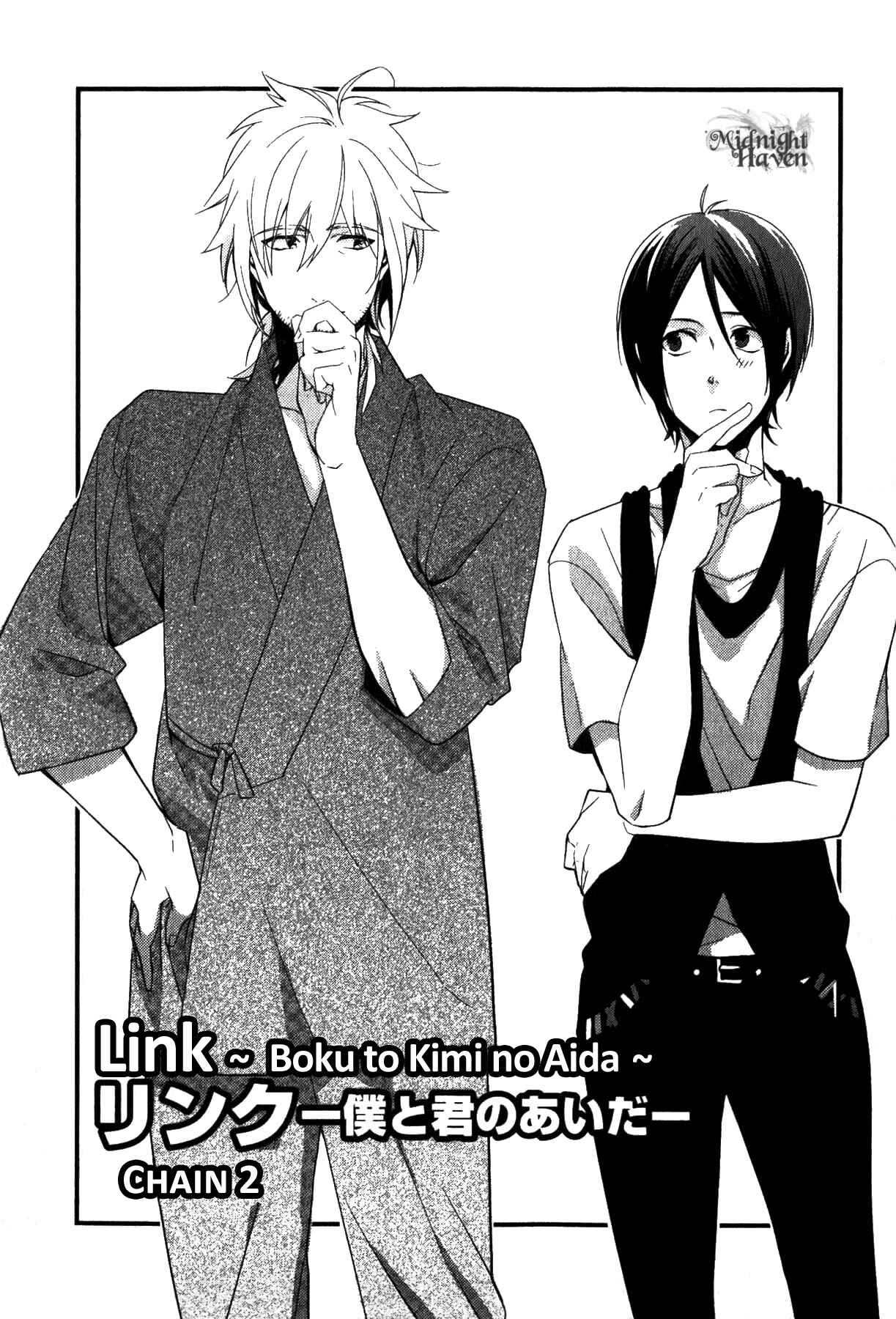 Page 1 Chapter 2 Link ~Boku to Kimi no Aida~