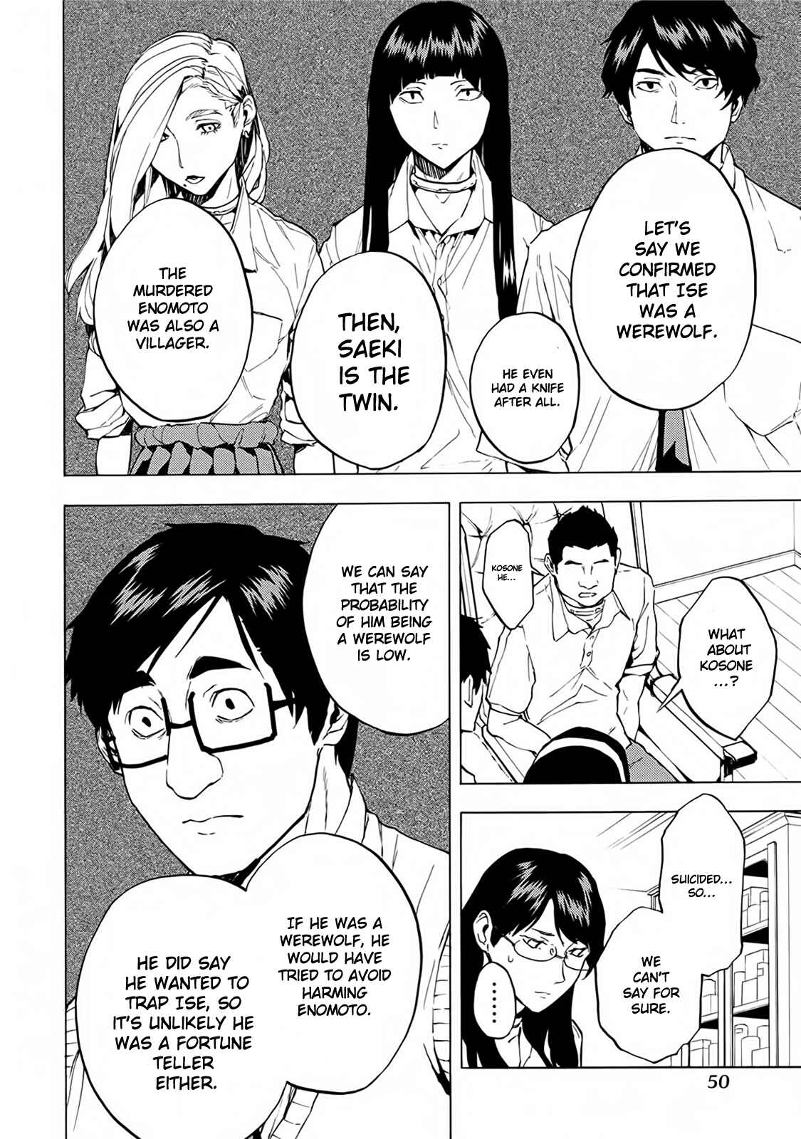 Page 24 Chapter 14 Jinrou Game: Beast Side