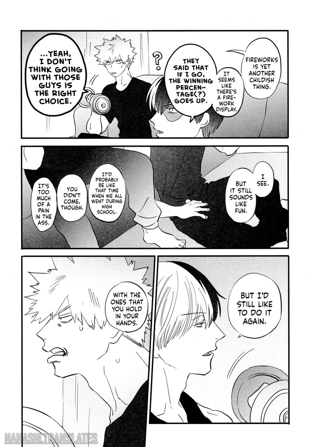 Page 10 Chapter 4 My Hero Academia - Warai Tobashitekure Nai ka  (Doujinshi)
