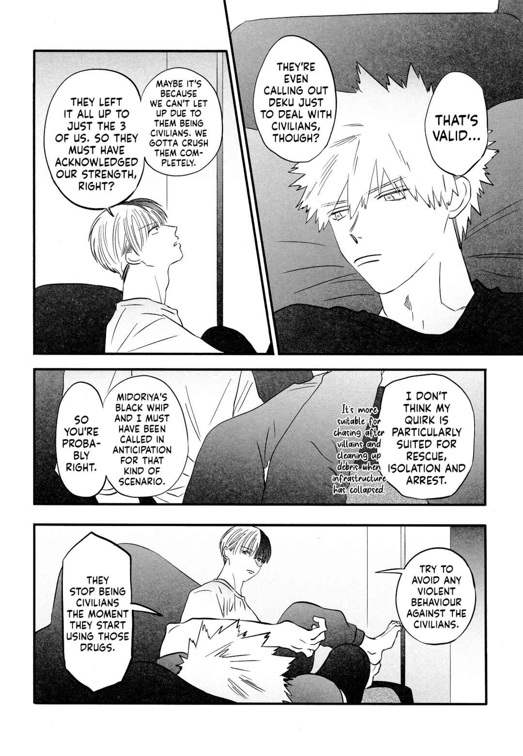 Page 52 Chapter 4 My Hero Academia - Warai Tobashitekure Nai ka  (Doujinshi)