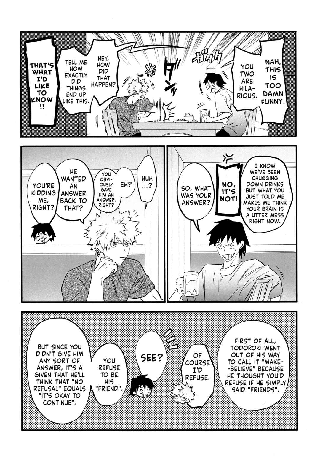 Page 4 Chapter 2 My Hero Academia - Warai Tobashitekure Nai ka  (Doujinshi)