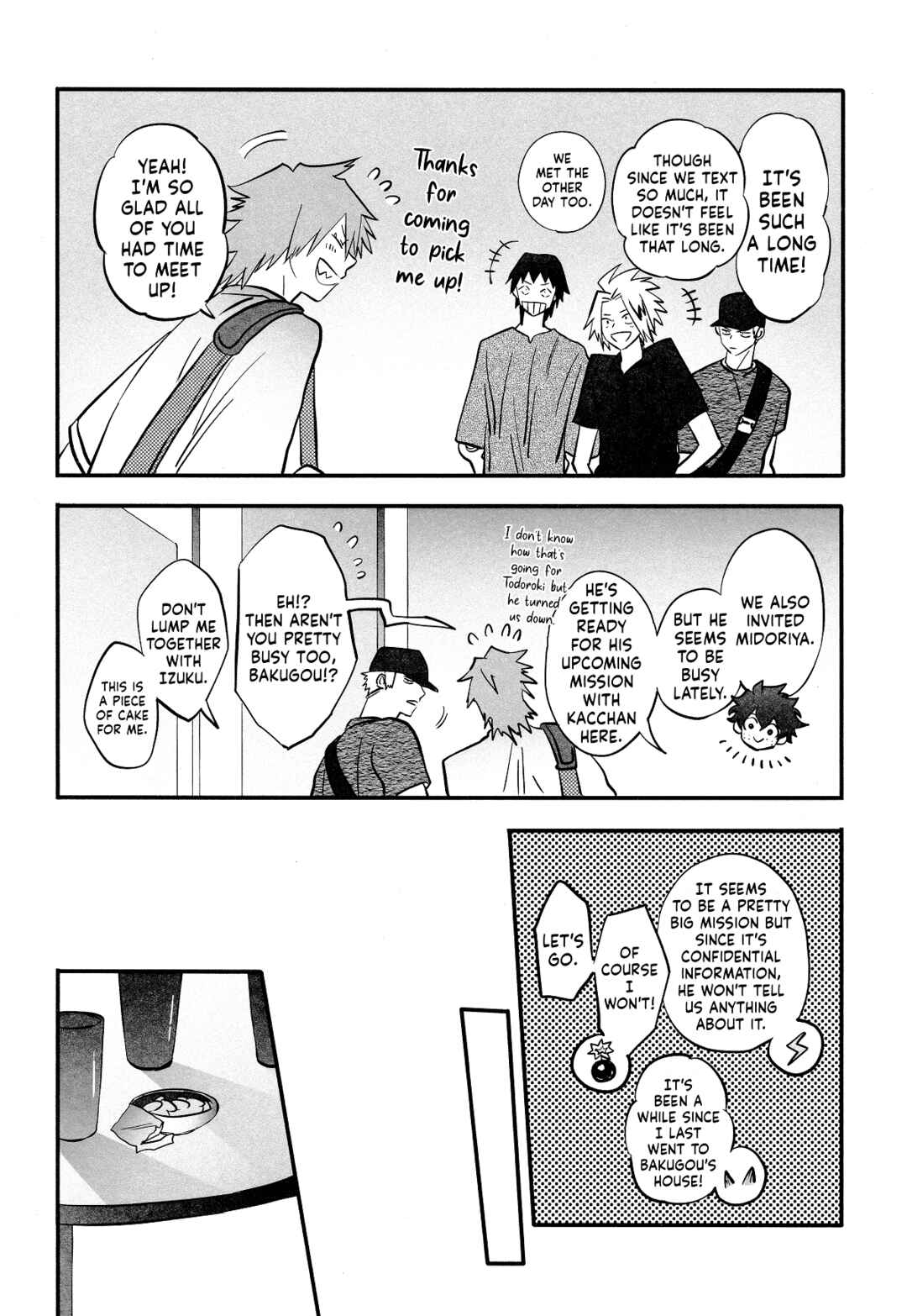 Page 4 Chapter 5 My Hero Academia - Warai Tobashitekure Nai ka  (Doujinshi)
