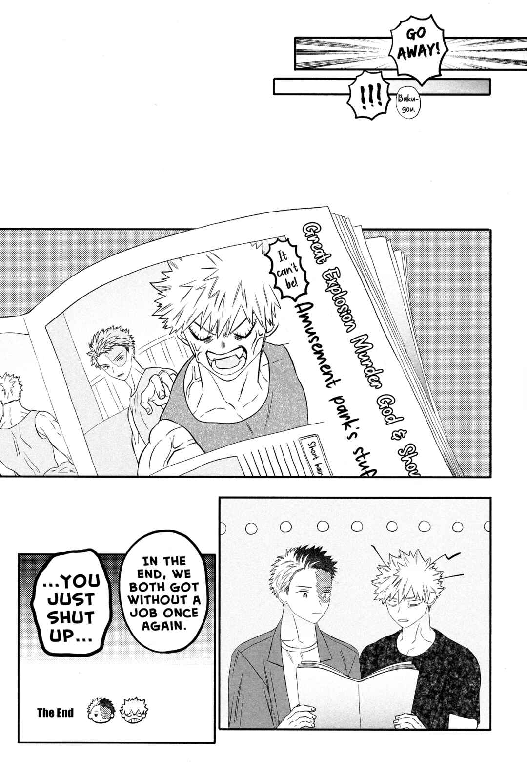 Page 36 Chapter 6.5 My Hero Academia - Warai Tobashitekure Nai ka  (Doujinshi)