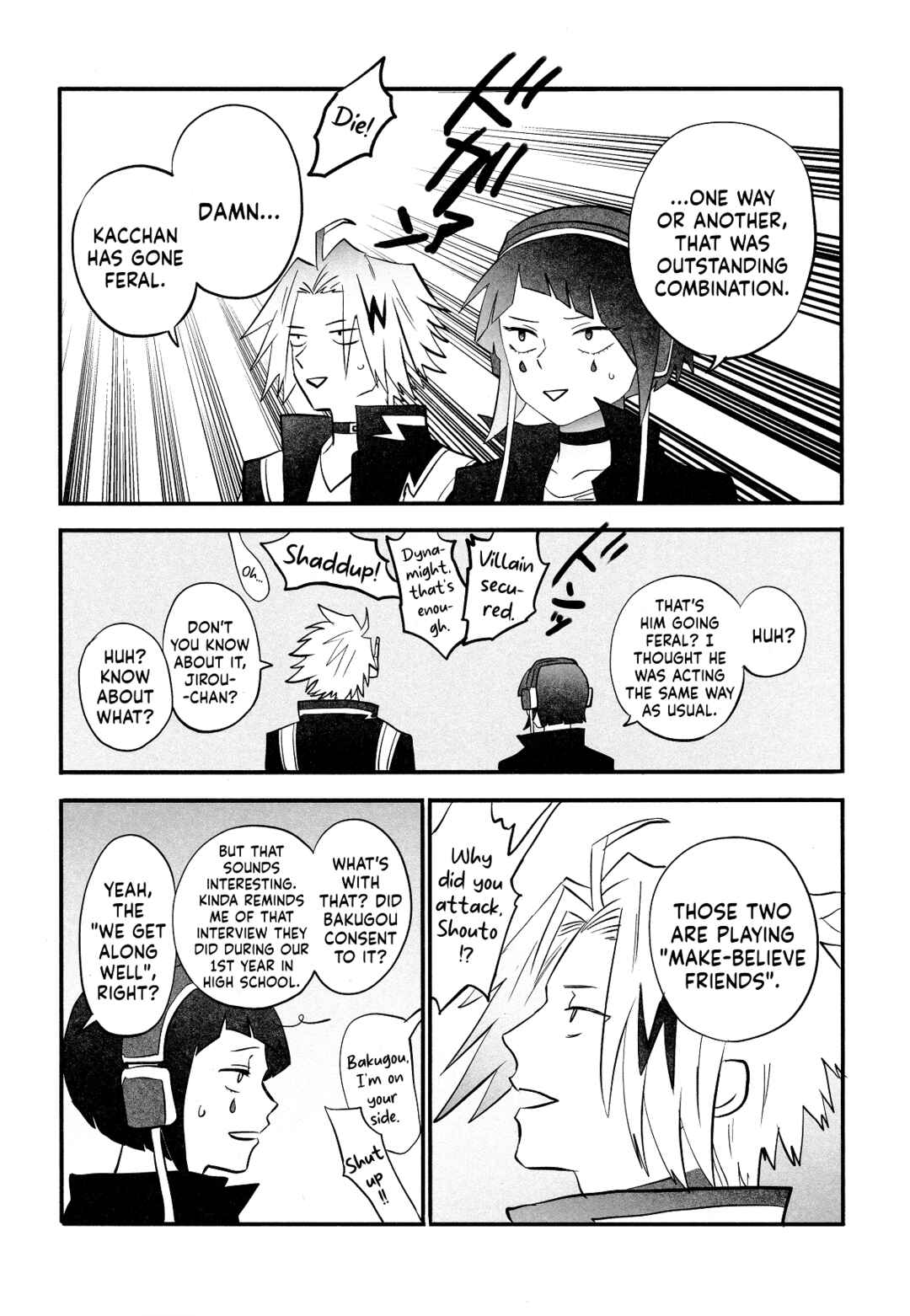 Page 32 Chapter 3 My Hero Academia - Warai Tobashitekure Nai ka  (Doujinshi)