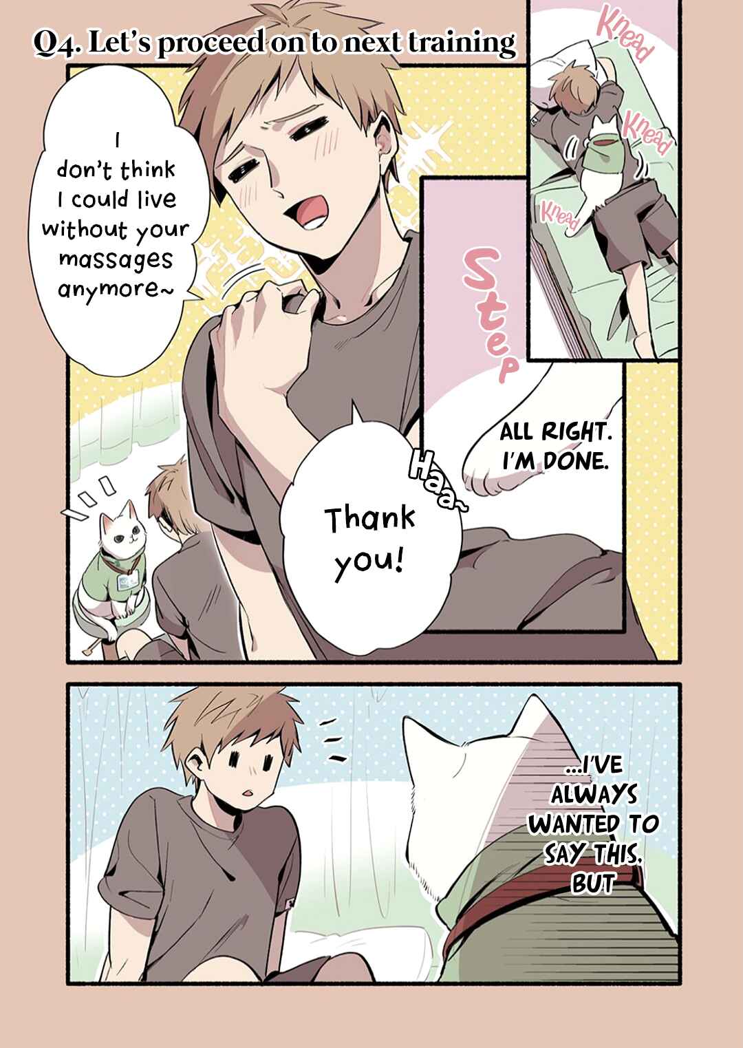 Page 2 Chapter 4 Cat Massage Therapy