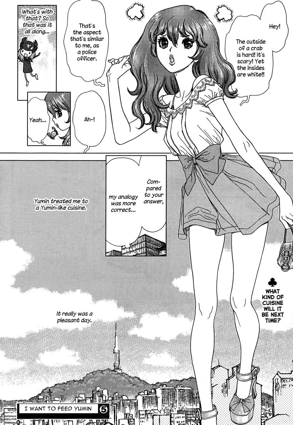Page 7 Chapter 5 Yumin ni Gomeshi wo Tabe Sasetai - Yumin to Issho ni Taberu Kankoku Ryouri