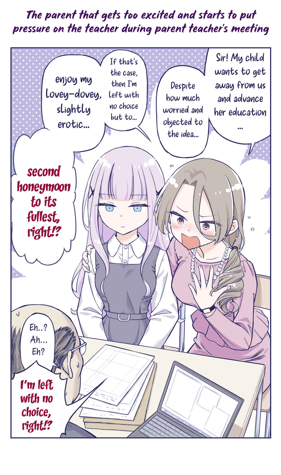 Page 1 Chapter 35 The Lecture You Would Never Want Your Parents to Give You