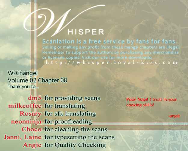Page 1 Chapter 8 W Change!!