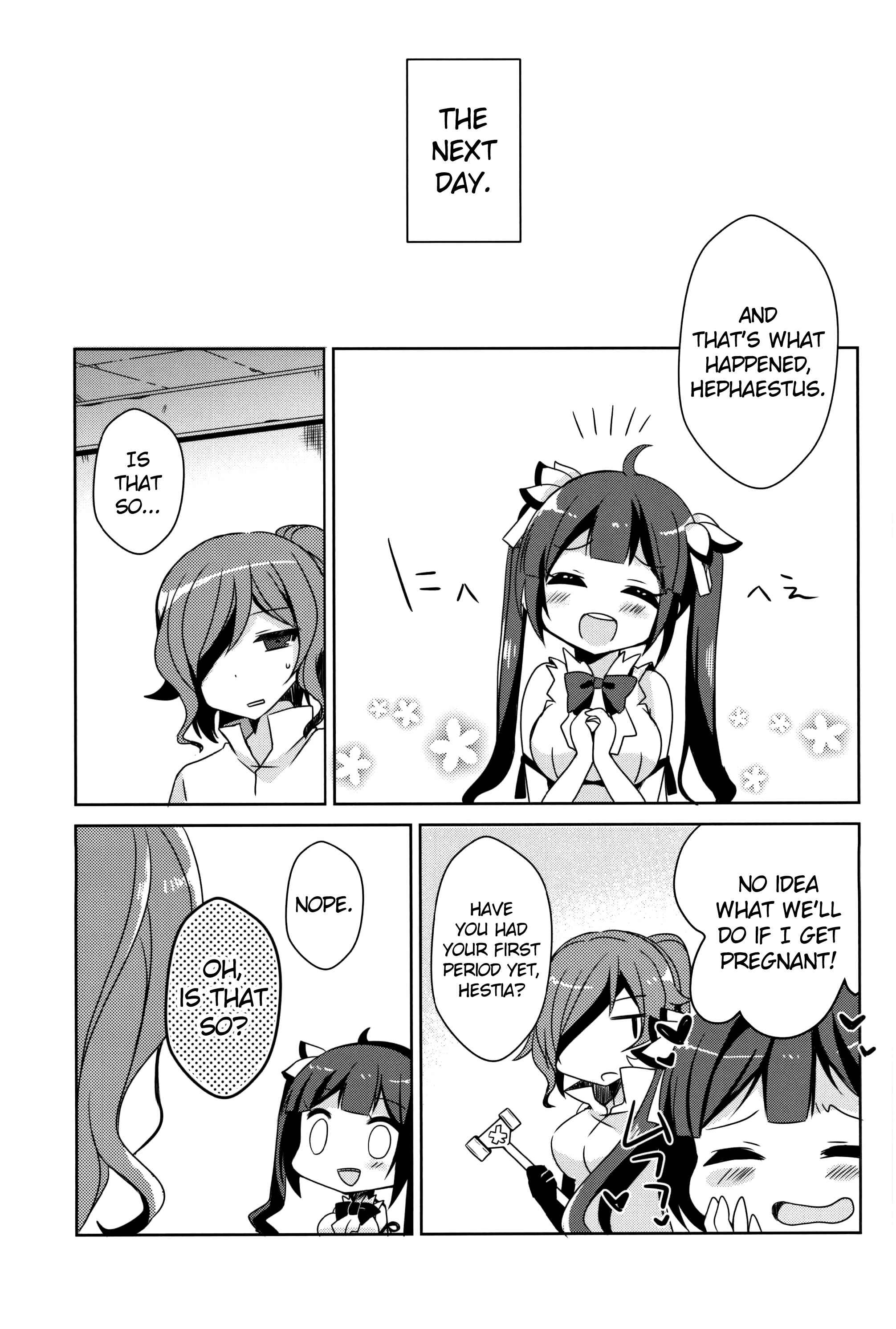 Page 12 Chapter Unknown_0275 Dungeon ni Deai o Motomeru no wa Machigatteiru Darou ka - Boku no Kami-sama ga Kawaisugiru (Doujinshi)