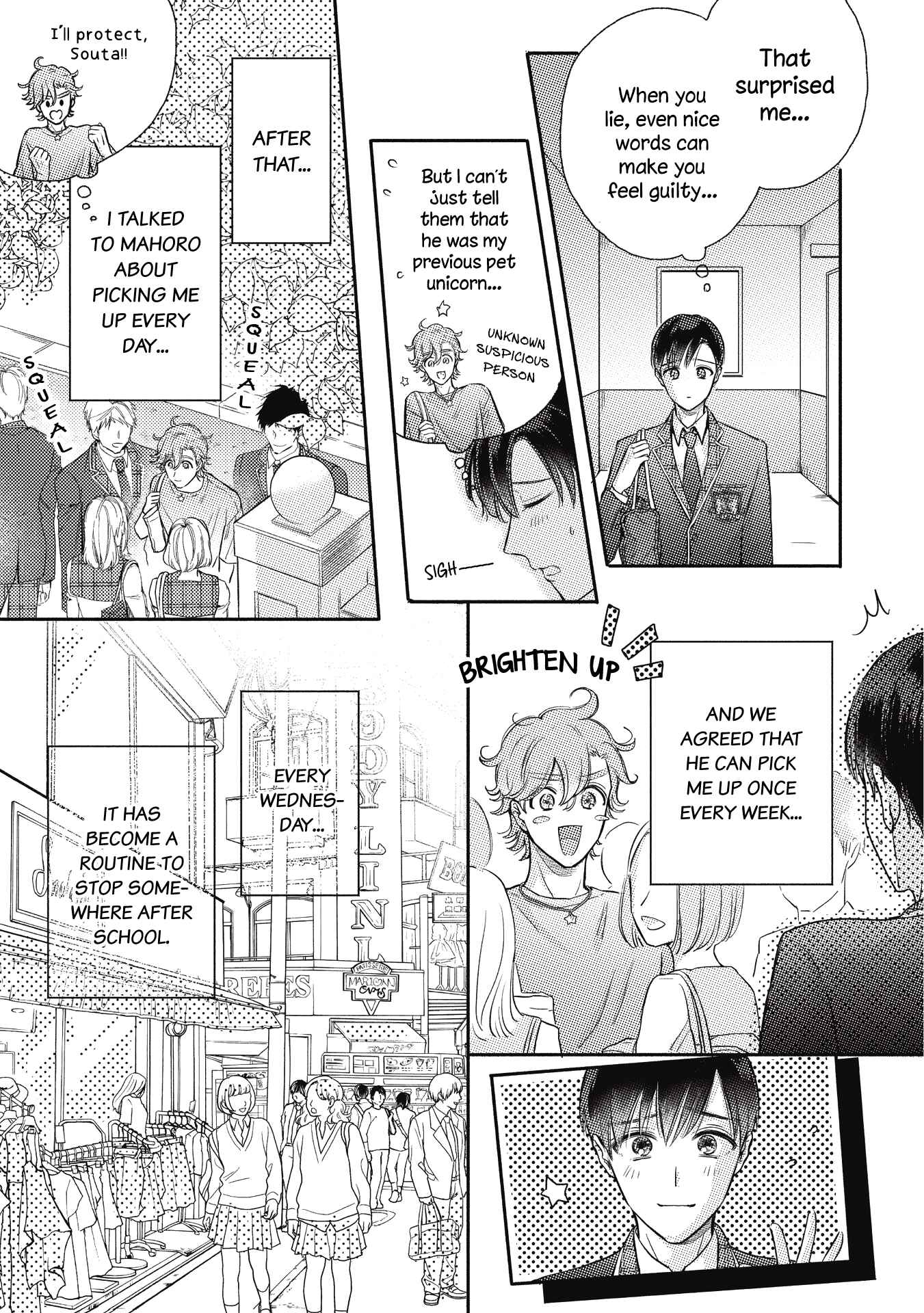 Page 9 Chapter 3 Cherry to unicorn