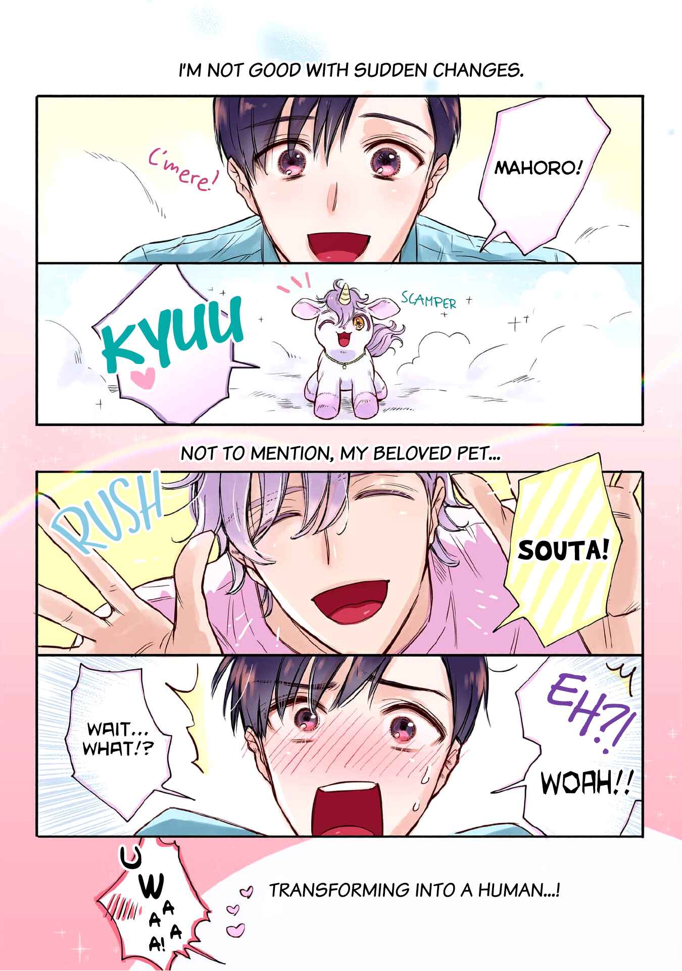Page 2 Chapter 1 Cherry to unicorn
