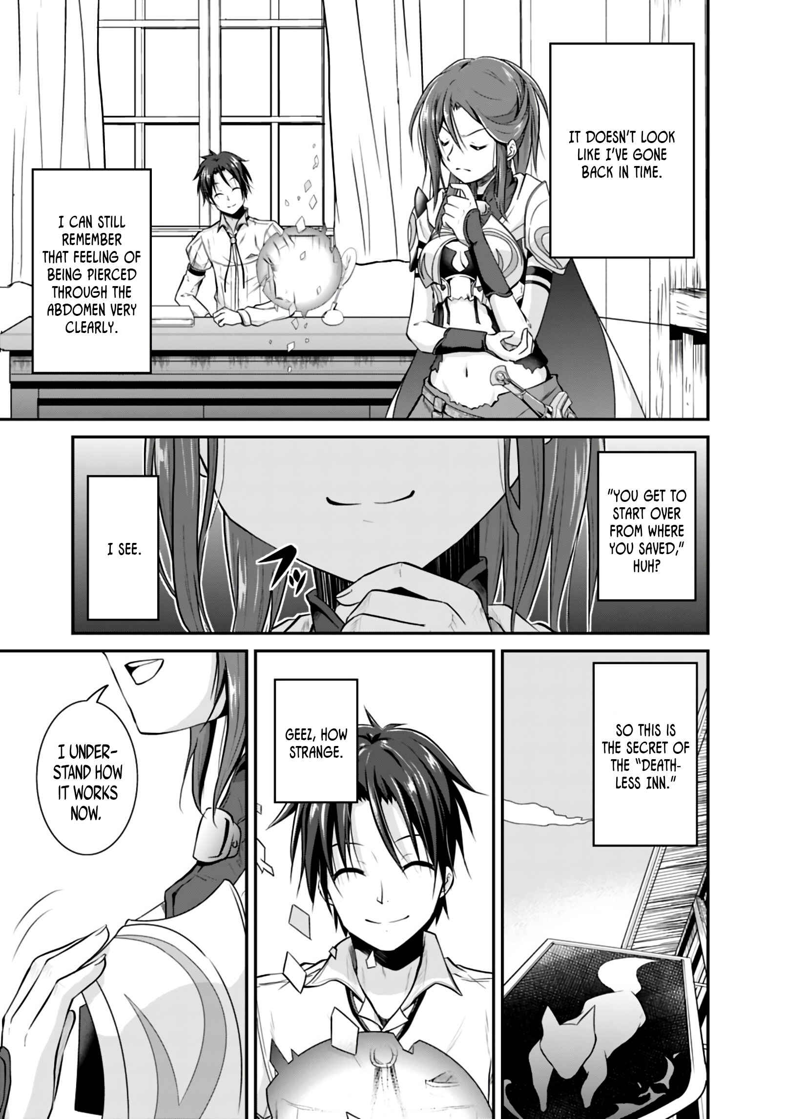 Page 5 Chapter 2.1 The Inn Where You Can Save and Load ~ It Seems an OP Reincarnator Has Begun Training Newcomers at an Inn ~
