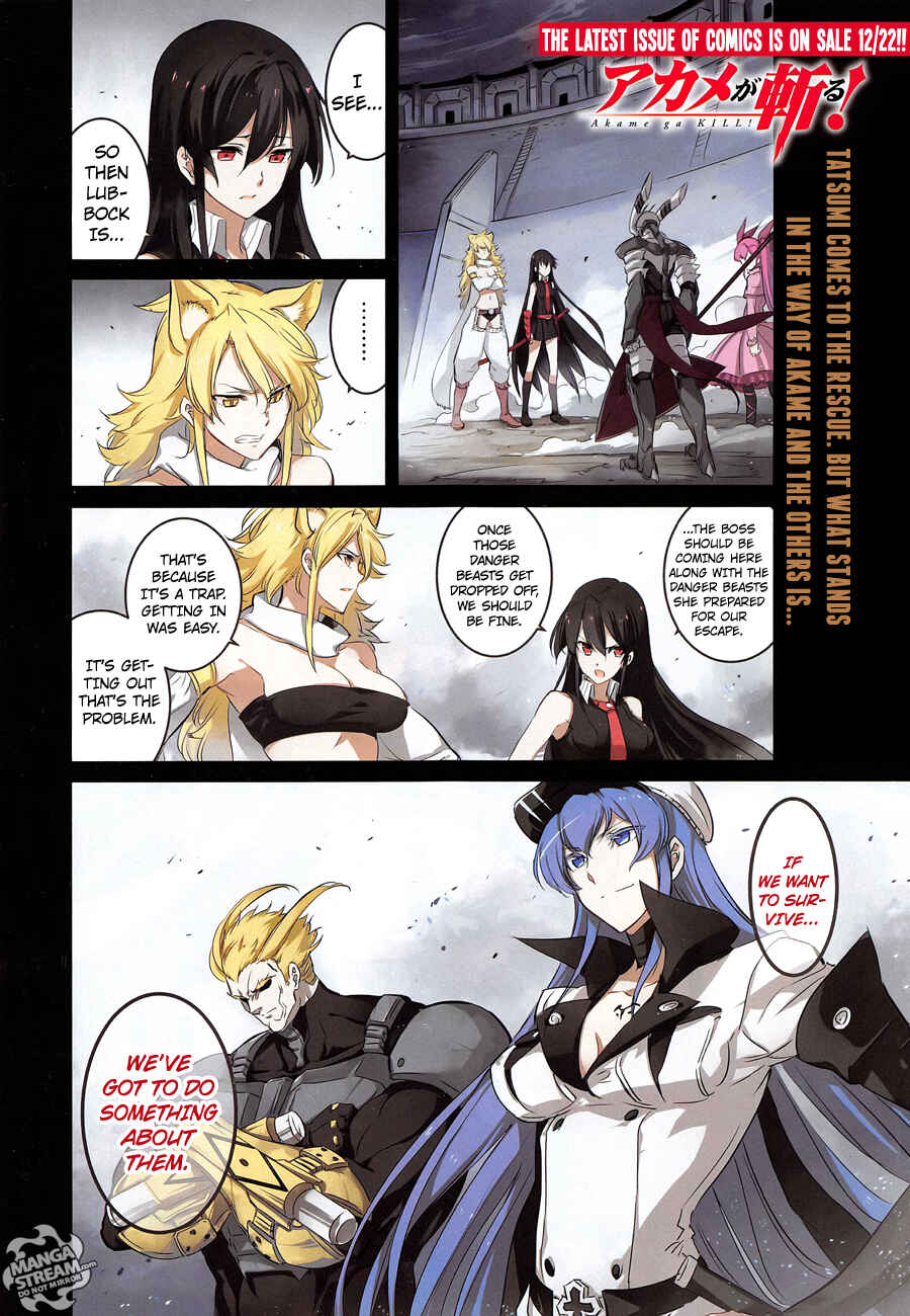 Page 1 Chapter 55 Akame ga KILL!
