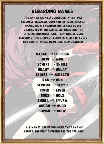 Page 1 Chapter 50 Akame ga KILL!