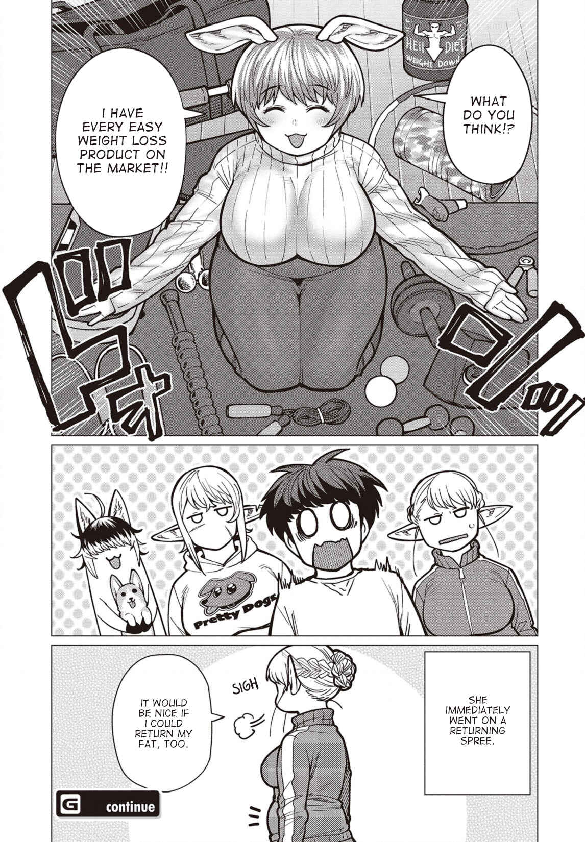 Page 22 Chapter 34 Elf-san wa Yaserarenai