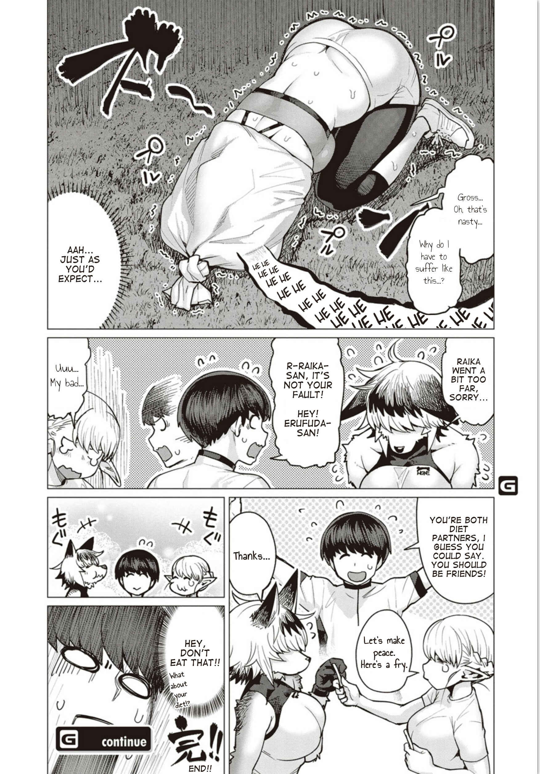 Page 22 Chapter 6 Elf-san wa Yaserarenai