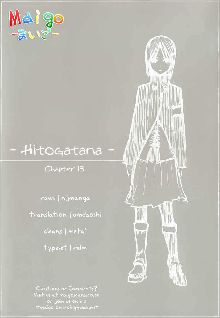 Page 36 Chapter 13 -Hitogatana-