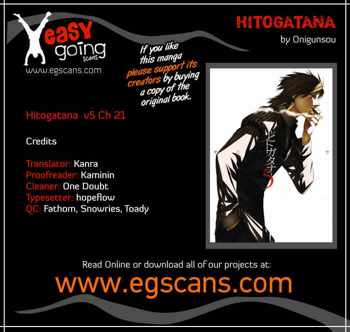 Page 1 Chapter 21 -Hitogatana-