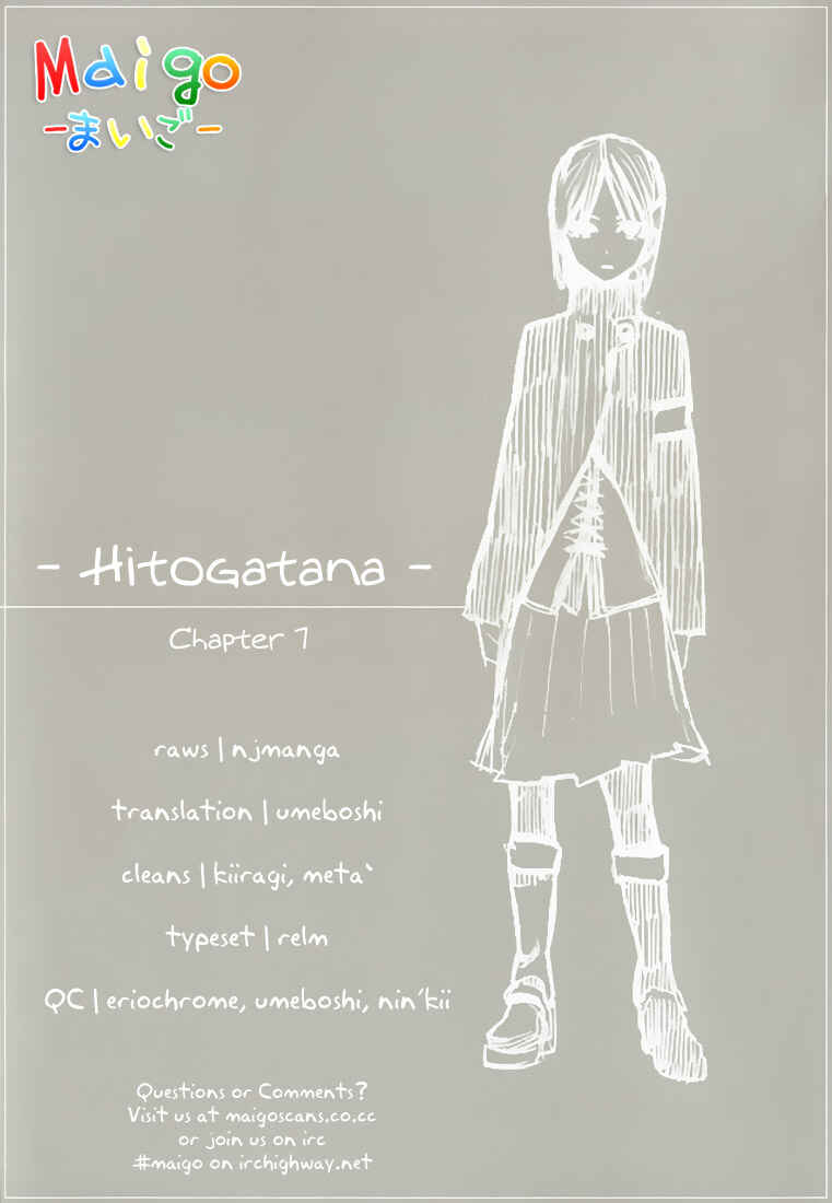 Page 37 Chapter 7 -Hitogatana-