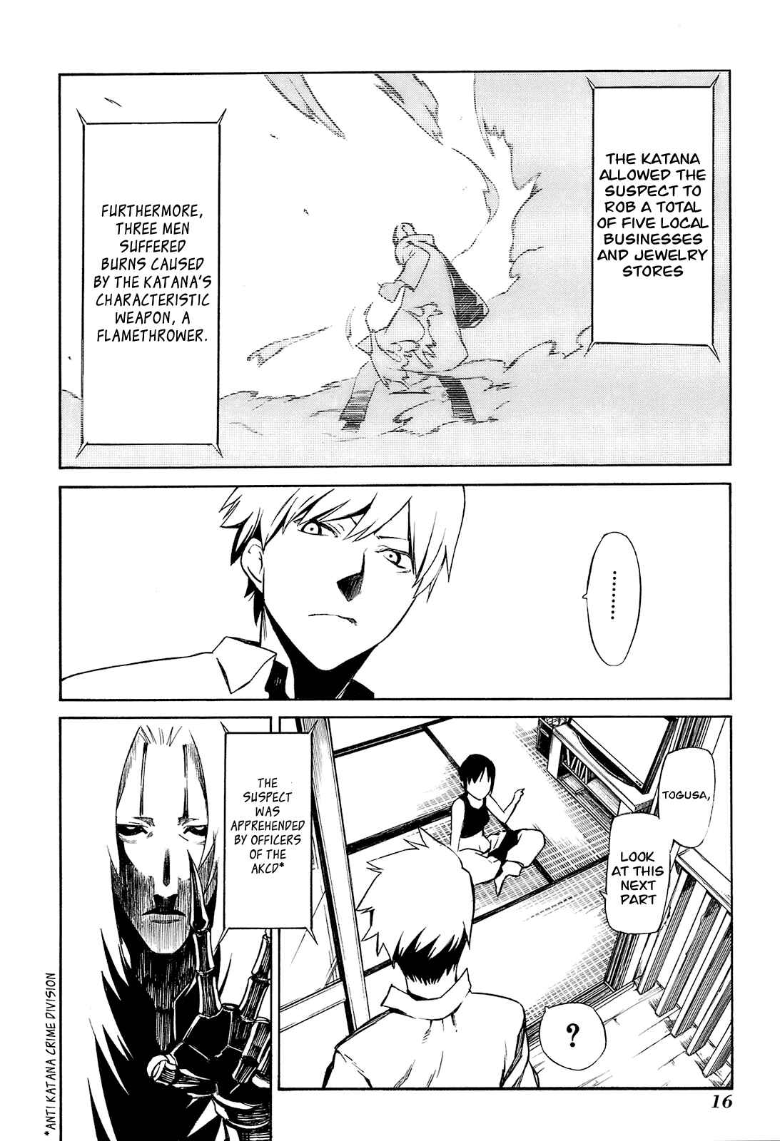 Page 16 Chapter 1 -Hitogatana-
