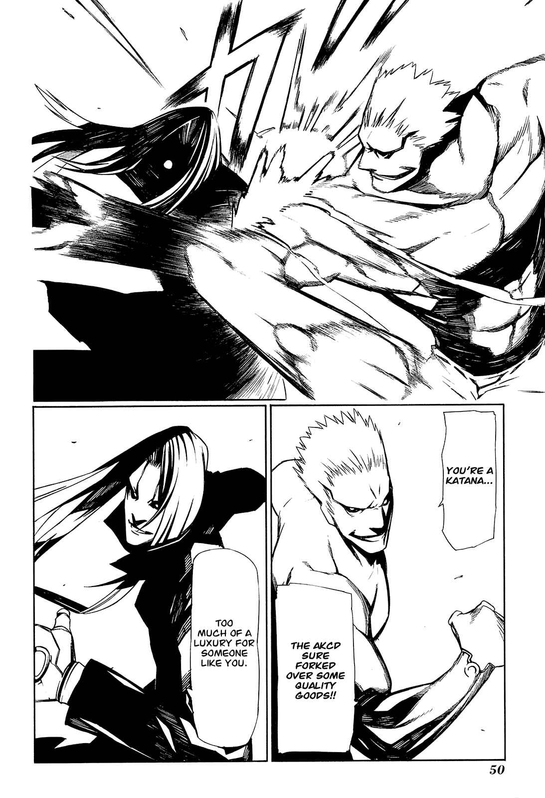 Page 50 Chapter 1 -Hitogatana-